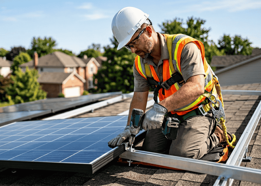 Solar panel maintenance in Jacksonville FL